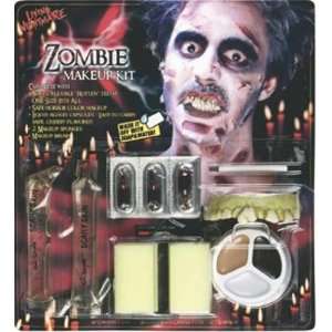  Zombie Horror Character Costume Makeup Kit: Toys & Games