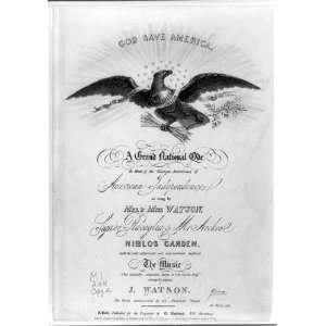  God save America,honor,anniversary,independence,1835: Home 