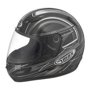  GMAX GM39Y Youth Full Face Street Helmet Matte Black/White 