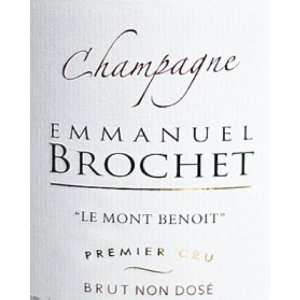 Emmanuel Brochet Le Mont Benoit Premier Cru Brut Non Dose 