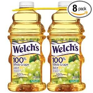 Welchs 100% White Grape Juice, 64 Ounce: Grocery & Gourmet Food