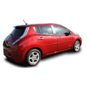   Body Side Moldings for 2012+ Nissan Leaf (Red Pearl NAH): Automotive
