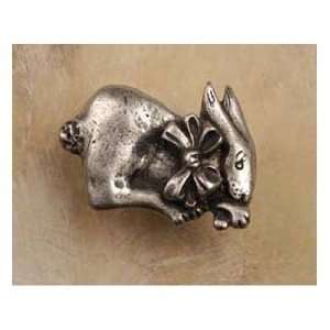  Anne At Home Cabinet Hardware 484 Bunny W Bow Rt Knob 