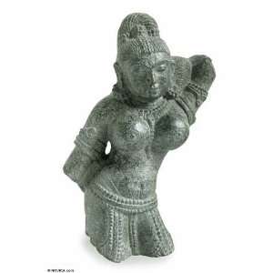    Sandstone sculpture, Seductive Apsara Nymph Home & Kitchen