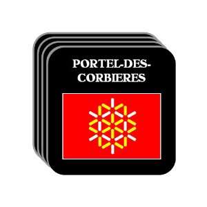    Roussillon   PORTEL DES CORBIERES Set of 4 Mini Mousepad Coasters