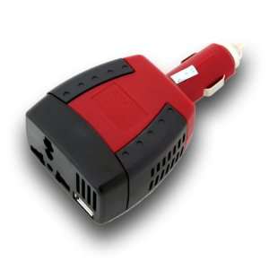  Car Plug Dc Ac Power Inverter 75 Watt + Usb Port Pi12 