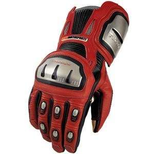  Icon TiMax TRX Gloves   Small/Red: Automotive