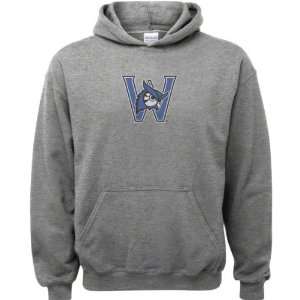   Grey Youth Varsity Washed Logo Hooded Sweatshirt: Sports & Outdoors