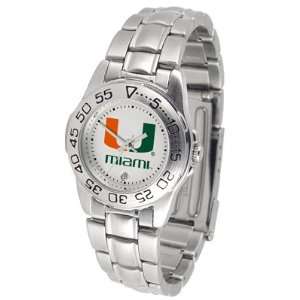  Miami Sport Womens Steel Band Watch: Sports & Outdoors