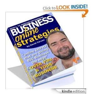 SME (Small To Medium Enterprise) Business Online Strategies David 