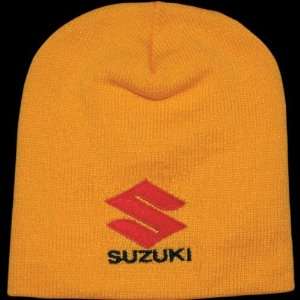    Metro Racing Suzuki Beanie , Color: Gold 2501 0327: Automotive