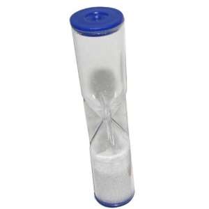 Pkg (2) 60 Second Sand Timer is 3 3/4 Tall x 3/4 dia with White Sand 
