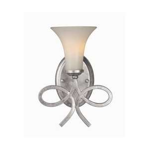  Crystorama Solaris 12 High Silver Wall Sconce: Home 