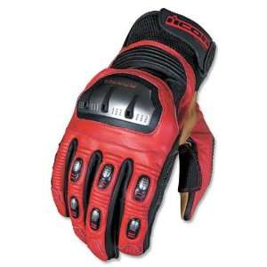   Timax TRX Short Gloves , Gender: Mens, Color: Red, Size: Lg 3301 0702