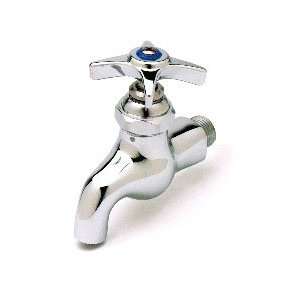  T&S B 0703 Single Sink Faucet with 1/2 NPT Male Inlet, 4 