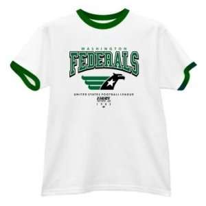  Washington Federals USFL Ringer T Shirt