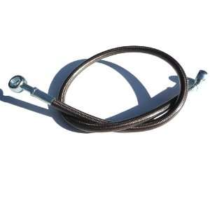  29 INCH EXTENDED CHARCOAL REAR BRAKE LINE: Automotive