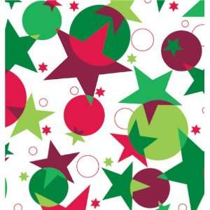  Starry Holiday, 24x417 Half Ream Roll Gift Wrap: Office 