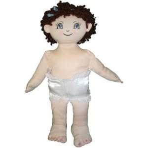  Toy Stuffed Animal American Girl doll w Brown Hair: Toys 