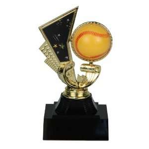   25 Spinner Softball Trophy   Motion Graphics