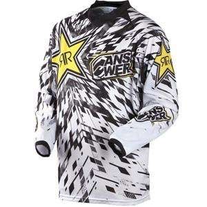   Racing 2012 Rockstar Jersey Vented White (Small 45 1039): Automotive