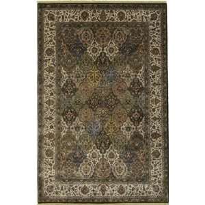  510 x 90 Ivory Hand Knotted Wool Tabriz Rug: Home 