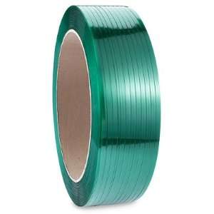 018 x 10,500 Green Polyester Strapping:  