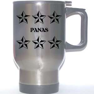  Personal Name Gift   PANAS Stainless Steel Mug (black 