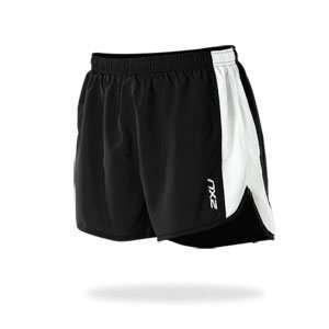  2XU Run Short/Med Leg Xxlarge Black/Black: Sports 