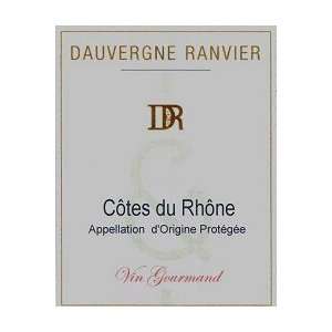  Dauvergne Ranvier Cotes Du Rhone Rouge Vin Gourmand 2009 