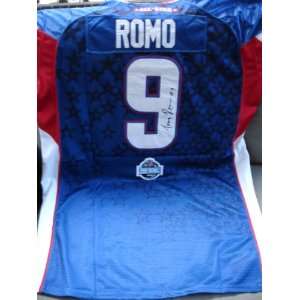  Tony Romo Signed Jersey   Pro Bowl COA: Everything Else