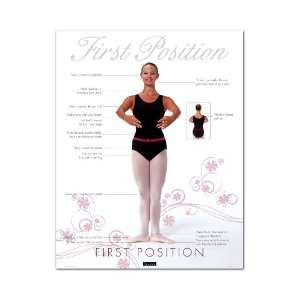  Releve Position It Perfect 5 Pc. Set Ballet Dance Posters 