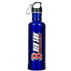 MLB Boston Red Sox Blue Stainless Steel Water Bottle:  