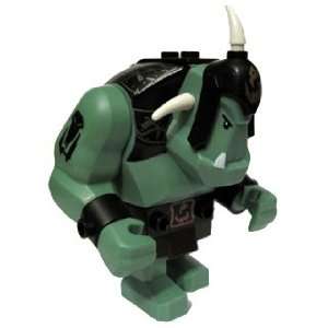   Troll (Sand Green, Black Armor)   LEGO Castle Minifigure: Toys & Games