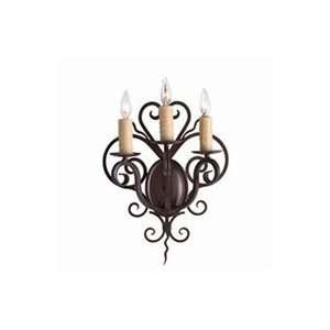  04.1091.3   Three light Kenneth Wall Sconce: Home 