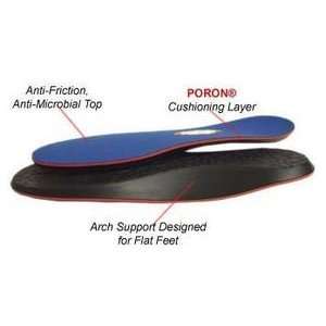  10 Seconds Flat Foot Sport Arch Support Insoles   NEW 