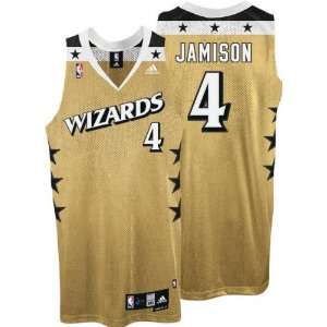   Jersey: adidas Old Gold Swingman #4 Washington Wizards Jersey: Sports