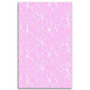 The Rug Market 11590D DAISY DRAWINGS PINK AREA RUG 47X77:  