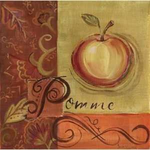   Pomme II Finest LAMINATED Print Jennifer Sosik 11x11: Home & Kitchen