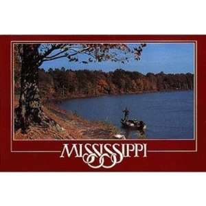  Mississippi Postcard 12329 Fishing Case Pack 750 