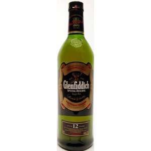  Glenfiddich 12Yr Single Malt Scotch Whisky 1 L Grocery 