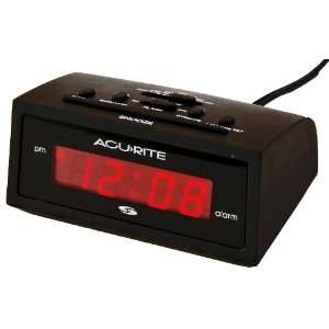  ACU RITE 13002 Challenger LED Alarm Clock Black: Home 
