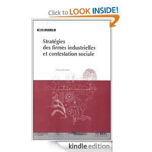 Stratégies des firmes industrielles et contestation sociale 