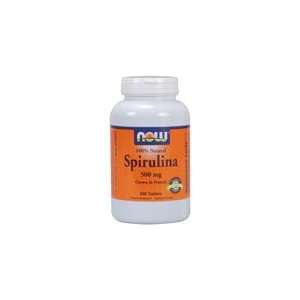  Spirulina by NOW Foods   Natural Foods (3g   500 Tablets 