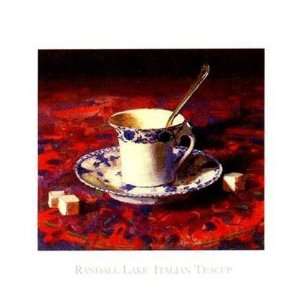 Italian Teacup by Randall Lake 13x12 