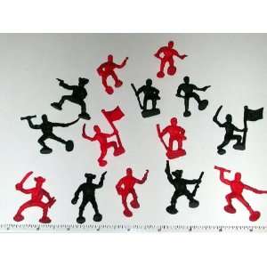  ~ 144 (1 Gross) ~ Pirate Figures ~ 1 1/2 Inch High Rubber 