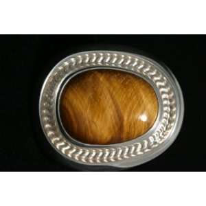  Sterling Silver and Tiger Eye Stone Ring size 7 1/2 