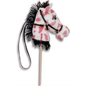  Pink Cowgirl Stick Horse: Toys & Games