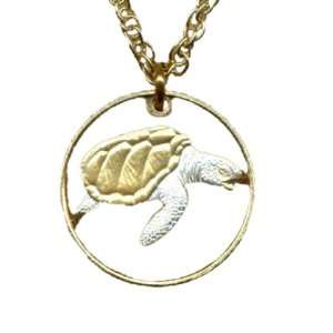   Jewelry   Cape Verde 1 escudos Sea Turtle (same size as a U.S. dime