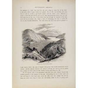  Western Shore Anthonys Nose Wood Engraving Old Print: Home 